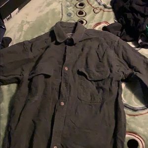 Dark Green long sleeve flannel